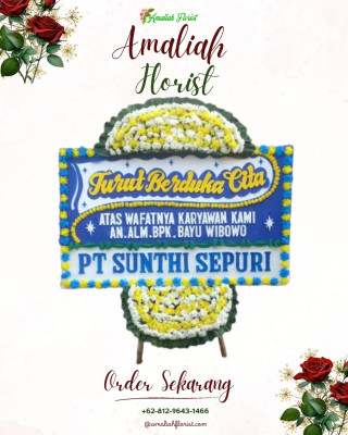 Papan Bunga Duka di Mayang