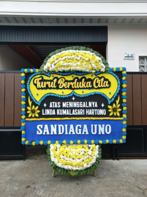 Papan Bunga Duka di Mayang